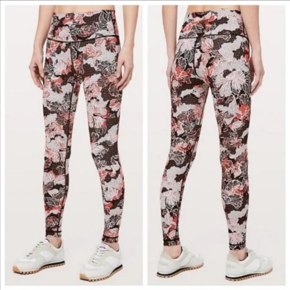 Lululemon Wunder Under Artisan Spring Lunar New Year Leggings
